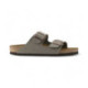 Birkenstock Arizona Birko Flor Nubuck Stone