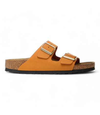 Birkenstock Arizona  Nubuck Leather Burnt Orange