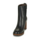 Nero Giardini botin con plataforma y tacon 8 cm made in italy