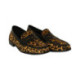 mocasin con corte piel print leo