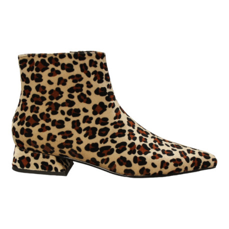 botin tejido print leo