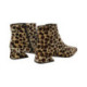 botin tejido print leo