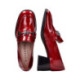 Hispanitas Mocasin Milan Rojo