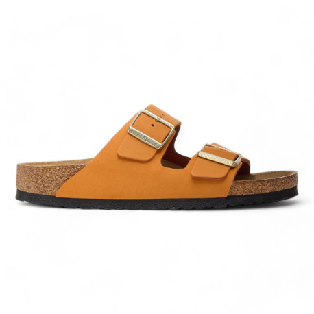 Birkenstock Arizona  Nubuck Leather Burnt Orange