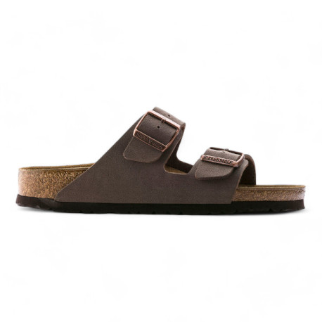 Birkenstock Arizona Birko Flor Nubuck Mocha