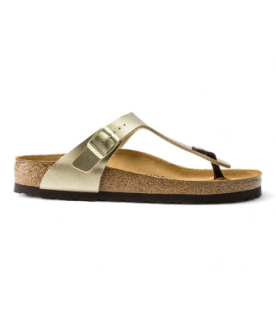 BIRKENSTOCK GIZEH BIRKO-FLOR GOLD