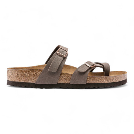 Birkenstock Mayari Birko Flor Nubuck Mocha