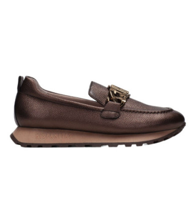 zapato mocasin casual con aplique metal linea loira