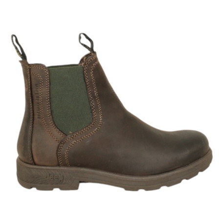 botin chelsea con piso caucho modelo compass quad