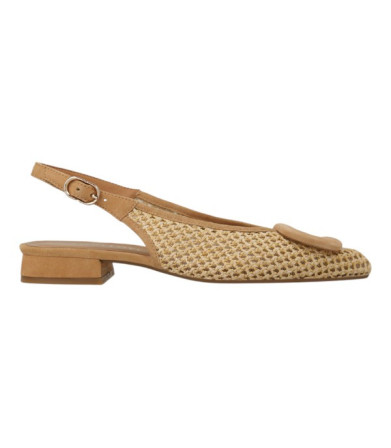 zapato tacon 2 cm combinado efecto rejilla modelo bro5260