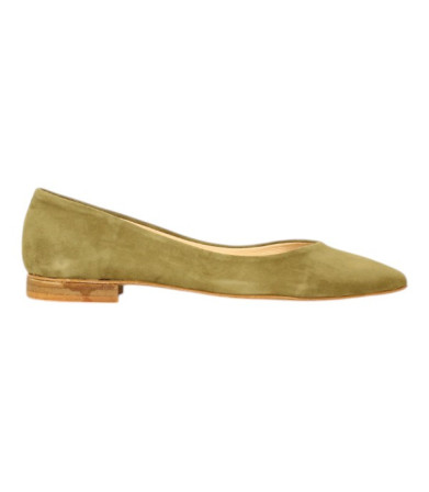 bailarina escotada con punta fina modelo chiffre