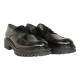 zapato cordon con piso track ligero y bordon mocasin fabricado en españa