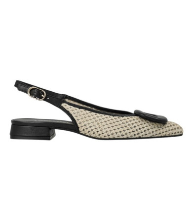 zapato tacon 2 cm combinado efecto rejilla modelo bro5260