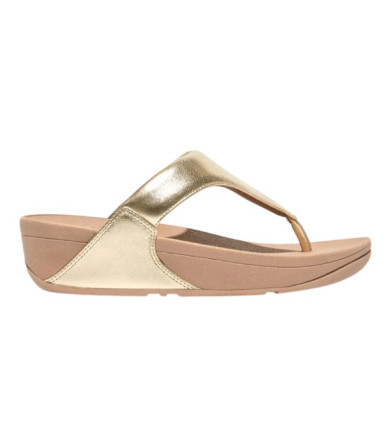 Fitflop LULU Leather Toe-Post Platino