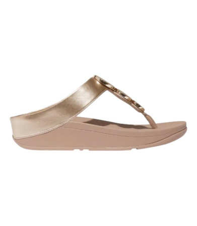 Fitflop Halo Bead Mettallic Latte