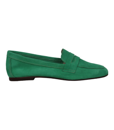 mocasin con punta cuadrada en piel ante fabricado ene españa modelo chowa