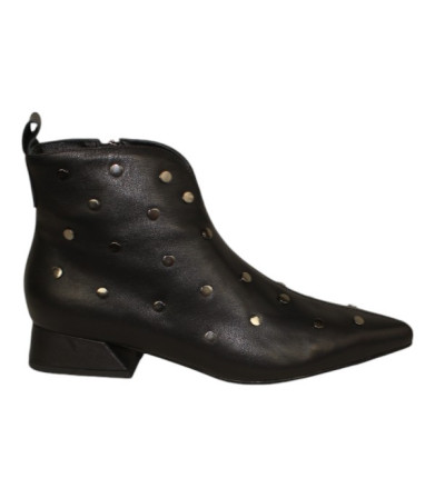 botin punta fina tacon 3 cm modelo lokka