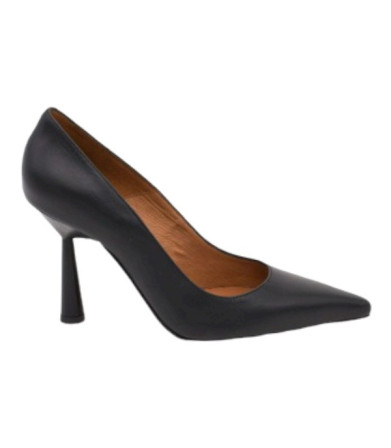 zapato salon con tacon efecto madera altura 8 cm fabricado en españa