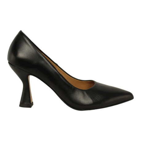 zapato salon con tacon geometrico altura 7 cm