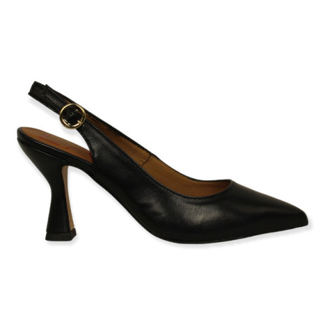 salon abierto tacon geometrico 7cm en piel curticion vegela modelo aperta