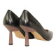 zapato salon con tacon geometrico efecto madera de 7cm