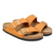 Birkenstock Arizona  Nubuck Leather Burnt Orange