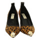 zapato salon piel print animal