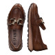 zapato mocasin casual con cadena linea loira fabricado en españa