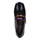 zapato piel acharolada con pulsera bicolor linea manila