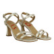 sandalia tacon 7 planta cuadrada modelo collet