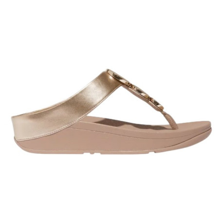 Fitflop Halo Bead Mettallic Latte