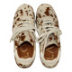 deportivo combinado piel print  modelo blonde cow