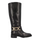 bota con aplique metalizado linea couture