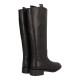bota tipo montar pieles combinadas linea couture