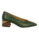 zapato tipo salon con tacon fantasia de 4 cm modelo joia