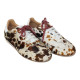 deportivo combinado piel print  modelo mixed cow