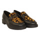 mocasin piso track combinado piel print leo modelo lukas