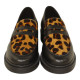 mocasin piso track combinado piel print leo modelo lukas