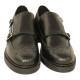zapato masculino 2 hebillas modelo uomo