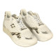 deportivo piel calados combinado