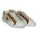 deportivo casual combinado print animal y glitter