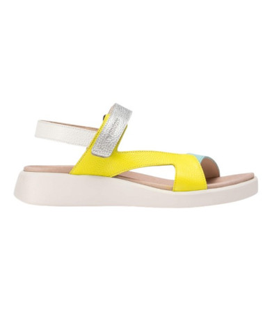 sandalia cuña multicolor modelo hali