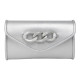 cartera metalizada cadena