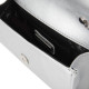 cartera metalizada cadena