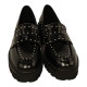mocasin con piso extraligth con aplicaciones metal