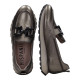 zapato mocasin casual con cadena linea loira fabricado en españa