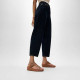 Fitflop LULU Resin-Buckle Leather Toe-Post Tan