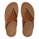 Fitflop LULU Leather Toe-Post Tan