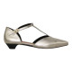 zapato pulsera central y abierto lateral con tacon 3cm