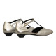 zapato pulsera central y abierto lateral con tacon 3cm